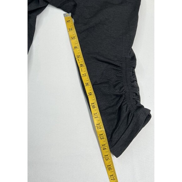 Lululemon In The Flow Crop II Leggings Womens Size 6 Gray Yoga Gym Pilates - Picture 5 of 10